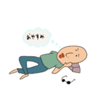 坊主金ちゃんのライフスタイル（個別スタンプ：3）