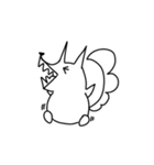愉快でかわいいオオカミ Tori（個別スタンプ：1）