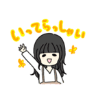 ふんわり女の子の日常スタンプ（個別スタンプ：10）