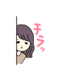 ふんわり女の子の日常スタンプ（個別スタンプ：19）