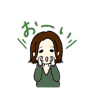 ふんわり女の子の日常スタンプ（個別スタンプ：22）