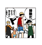 ONE PIECE もしも奴らが主婦（夫）だったら（個別スタンプ：28）