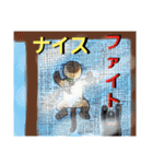 うちに出入りする野良猫たちの毎日2（個別スタンプ：18）