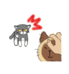 うちに出入りする野良猫たちの毎日2（個別スタンプ：24）