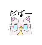 しろトラにゃんこの日常使えるスタンプ（個別スタンプ：34）