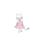 みずたまねこ（個別スタンプ：1）