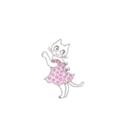 みずたまねこ（個別スタンプ：4）