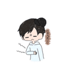 真野一家の食卓（個別スタンプ：11）