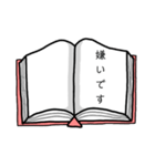 【毎日使える】丁寧な本スタンプ（個別スタンプ：22）