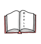 【毎日使える】丁寧な本スタンプ（個別スタンプ：28）