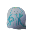 可愛いクラゲ（個別スタンプ：4）