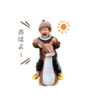あおザウルス♡（個別スタンプ：4）