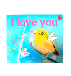 毎日に優しさを♥️ Little bird greetings（個別スタンプ：7）