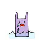ぱーぷるうさ（個別スタンプ：6）
