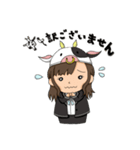 OLモウちゃん（個別スタンプ：3）