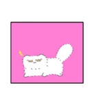 つきたてふわふわおもちねこちゃん（個別スタンプ：1）