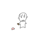 まんまるあたまだな〜（個別スタンプ：22）