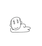 まんまるあたまだな〜（個別スタンプ：36）