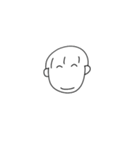 まんまるあたまだな〜（個別スタンプ：38）