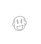 まんまるあたまだな〜（個別スタンプ：39）