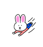 まっしろなのにきなこ。（個別スタンプ：3）