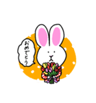 まっしろなのにきなこ。（個別スタンプ：25）