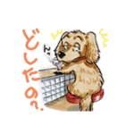 ダックスくんDakkusu desuyo（個別スタンプ：4）