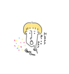 面長ちゃん(English)（個別スタンプ：6）