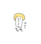 面長ちゃん(English)（個別スタンプ：11）