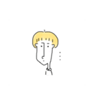 面長ちゃん(English)（個別スタンプ：13）