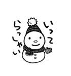 雪だるまたちの日々（個別スタンプ：2）