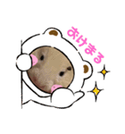 さとまるハムハム（個別スタンプ：1）