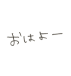 ゆうくま 文字（個別スタンプ：1）