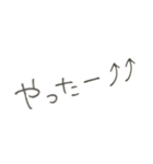 ゆうくま 文字（個別スタンプ：15）