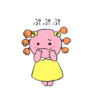かわいいウーパールーパー"かりん"の1日（個別スタンプ：7）
