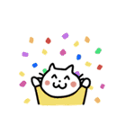 笑うネコ！エブリデイ（個別スタンプ：4）