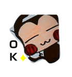 おさるぅ。（個別スタンプ：5）