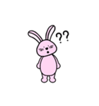 ウサギのUuちゃんスタンプ（個別スタンプ：4）