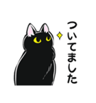 黒猫の日常なスタンプ（個別スタンプ：16）