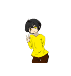 ガツ盛りメンバーの立ち絵！（個別スタンプ：6）