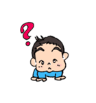 元気な男兄弟（個別スタンプ：3）