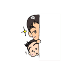 元気な男兄弟（個別スタンプ：5）