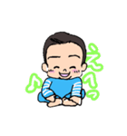元気な男兄弟（個別スタンプ：7）