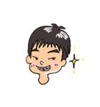 元気な男兄弟（個別スタンプ：8）
