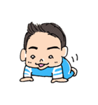 元気な男兄弟（個別スタンプ：9）