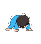 元気な男兄弟（個別スタンプ：12）