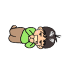 元気な男兄弟（個別スタンプ：14）