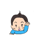 元気な男兄弟（個別スタンプ：19）