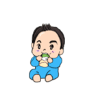 元気な男兄弟（個別スタンプ：28）