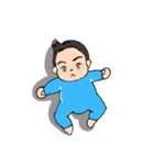 元気な男兄弟（個別スタンプ：32）